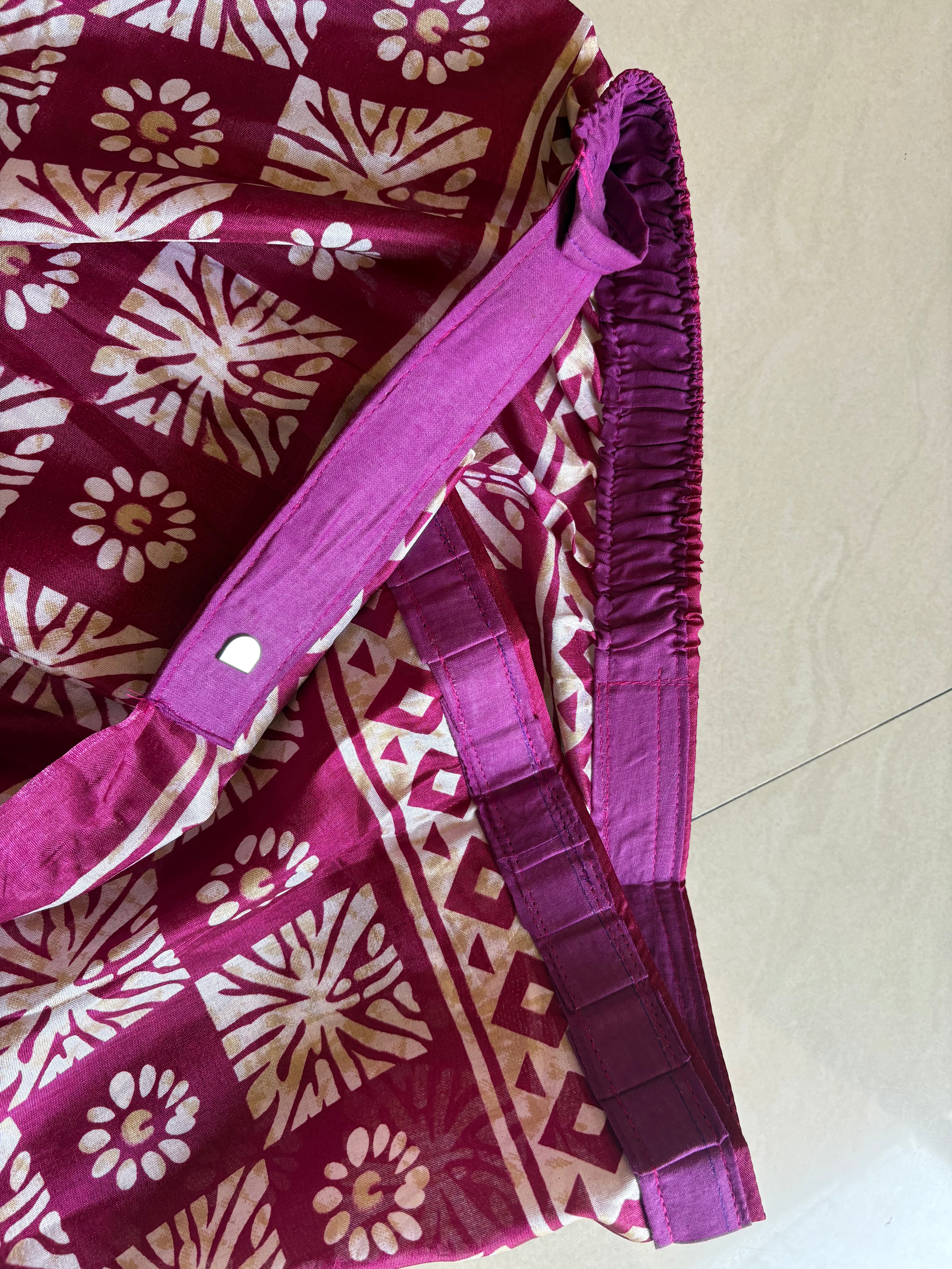 Wine Dola Silk Saree