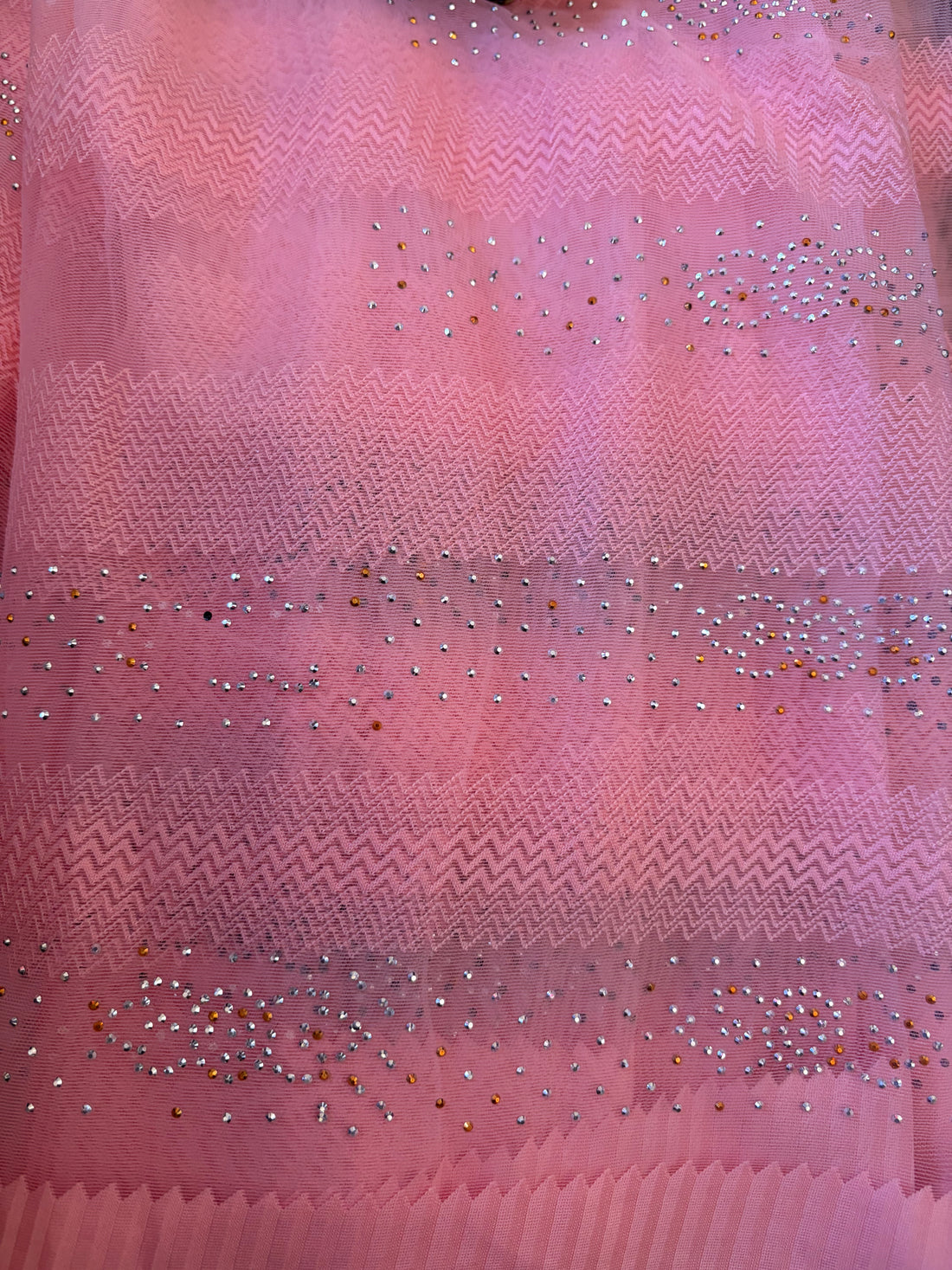 Pink Net Festive Saree