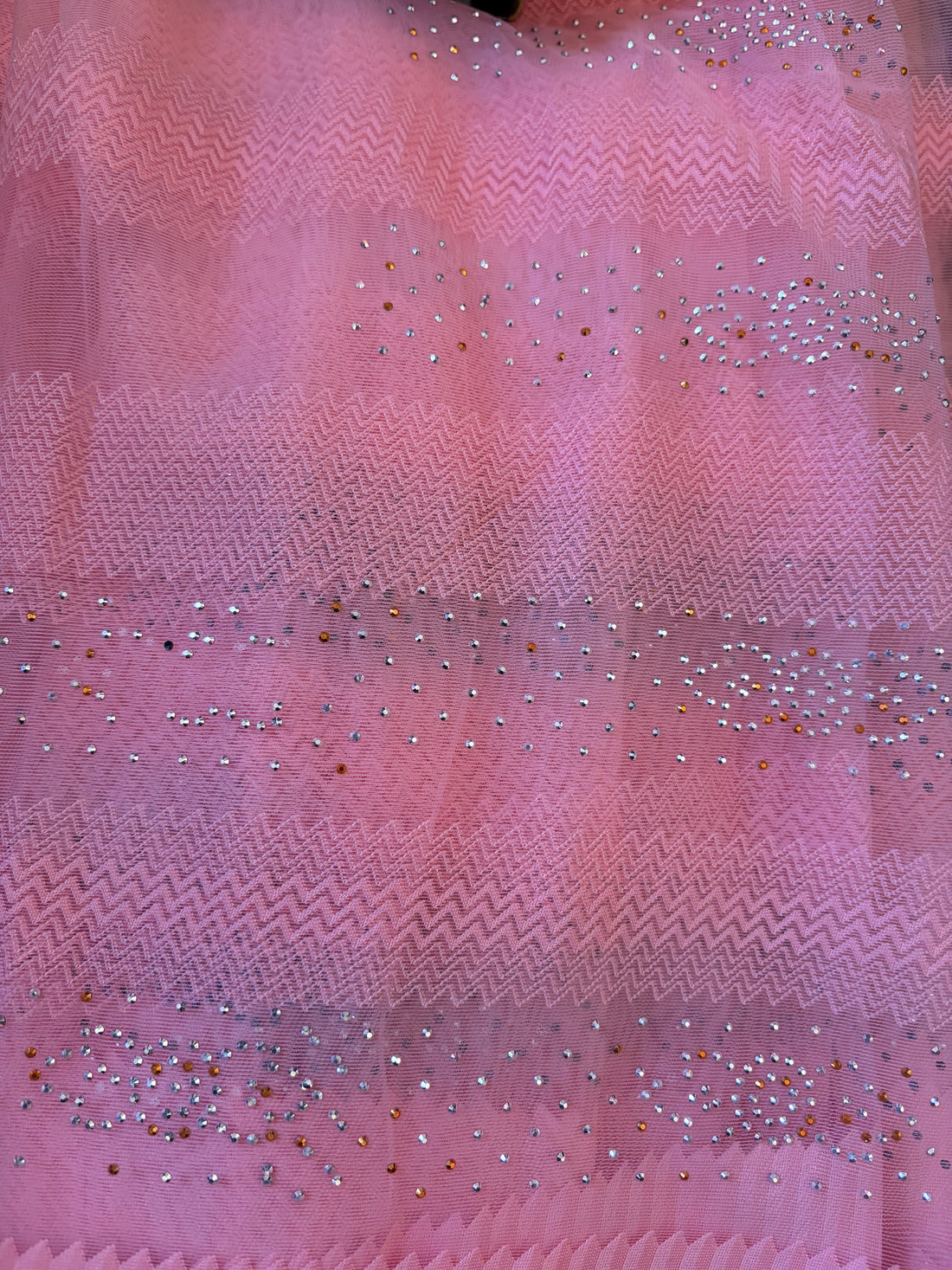 Pink Net Festive Saree