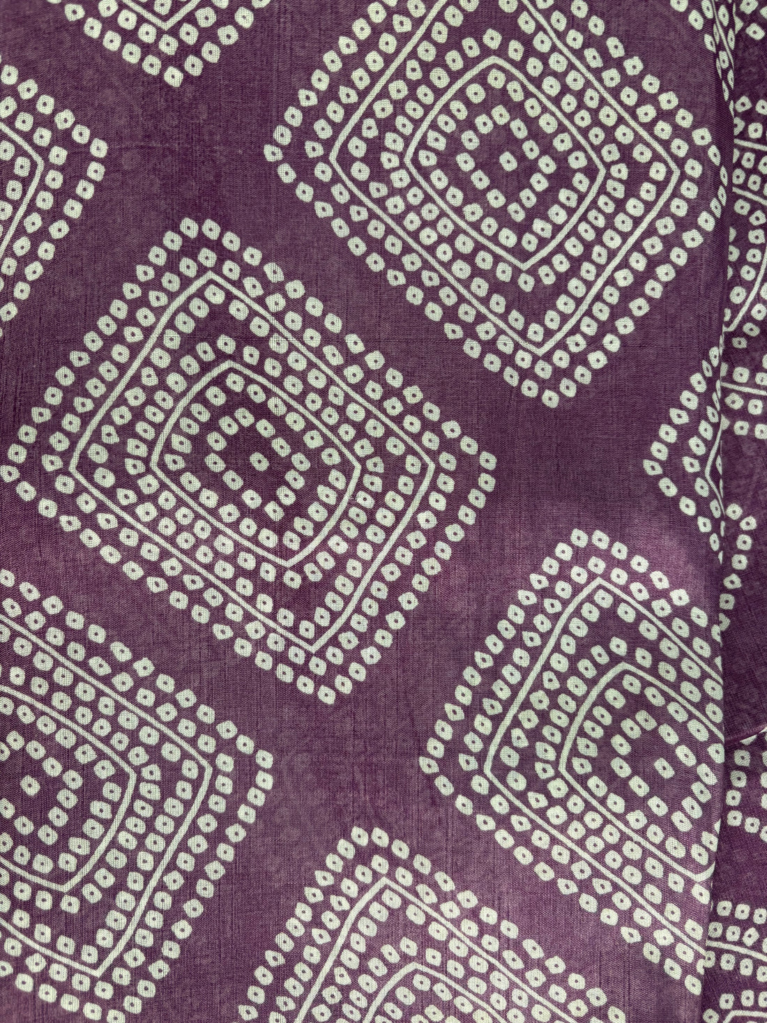 Voilet Bandhani dola silk