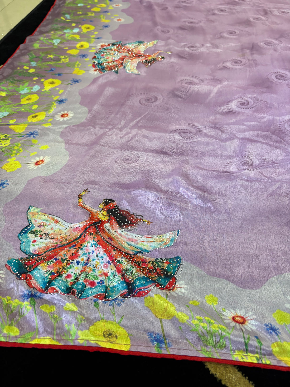 Purple Dream panihari saree