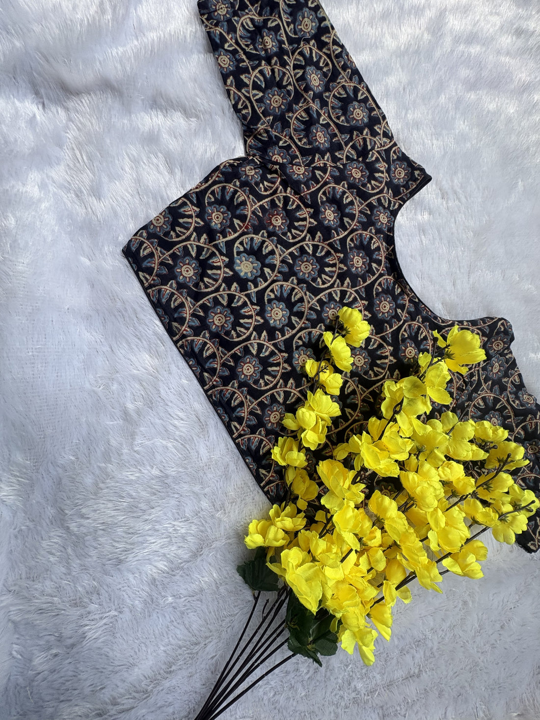 Midnight Medallion Blouse