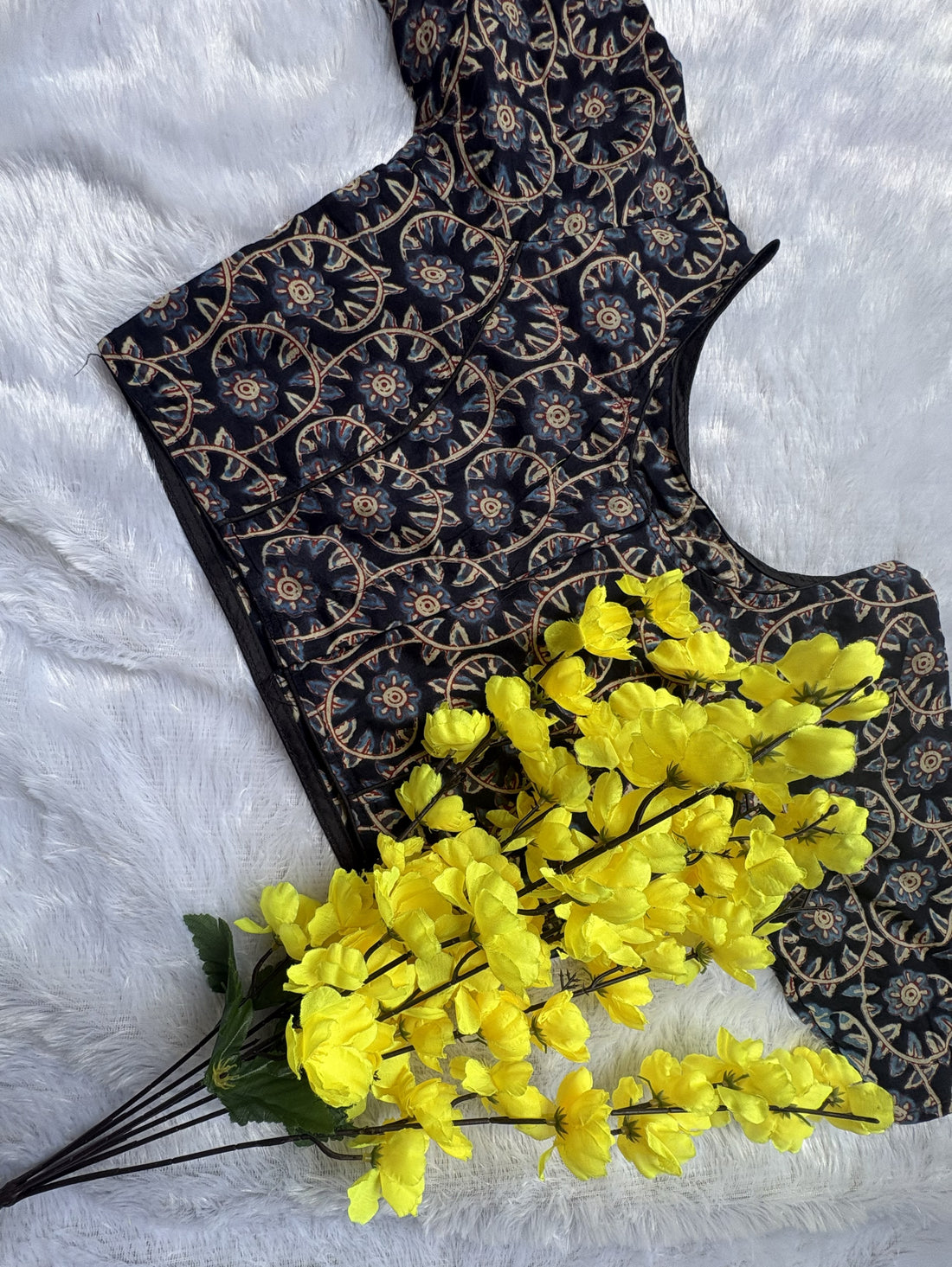 Midnight Medallion Blouse