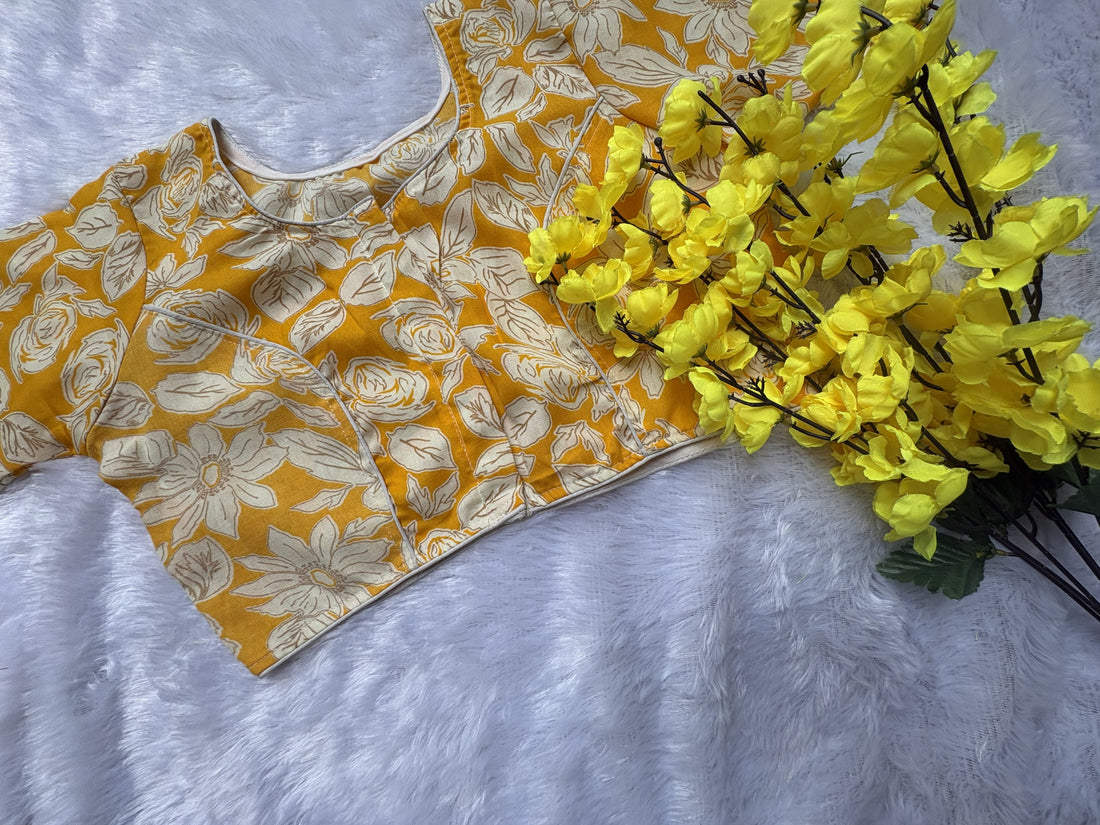 Marigold Bloom Blouse
