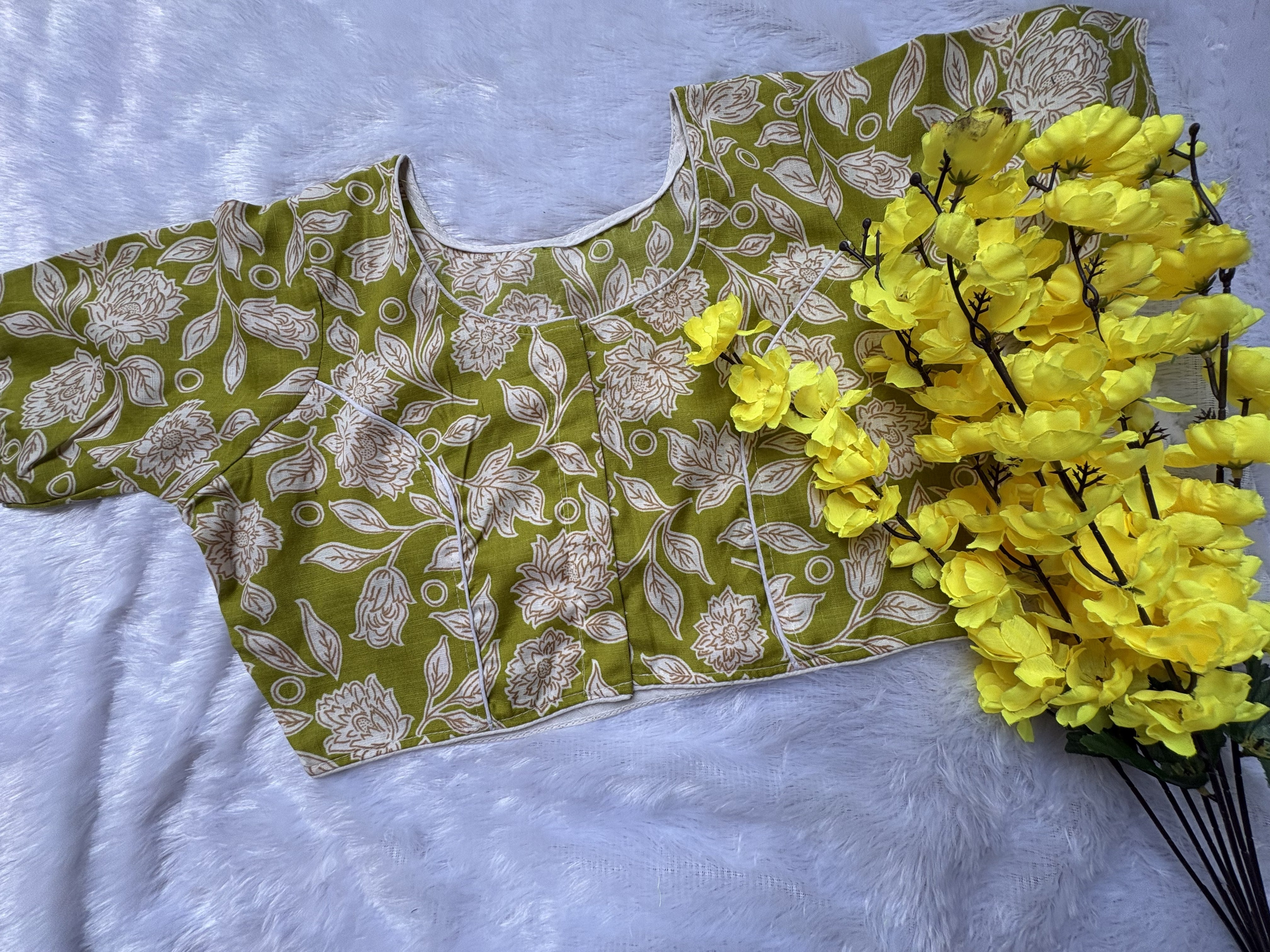 Olive Meadow Blouse