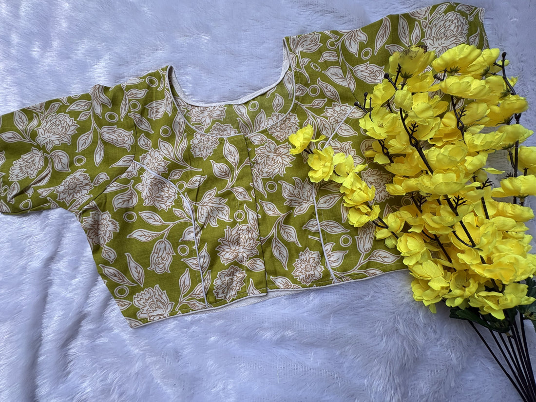 Olive Meadow Blouse