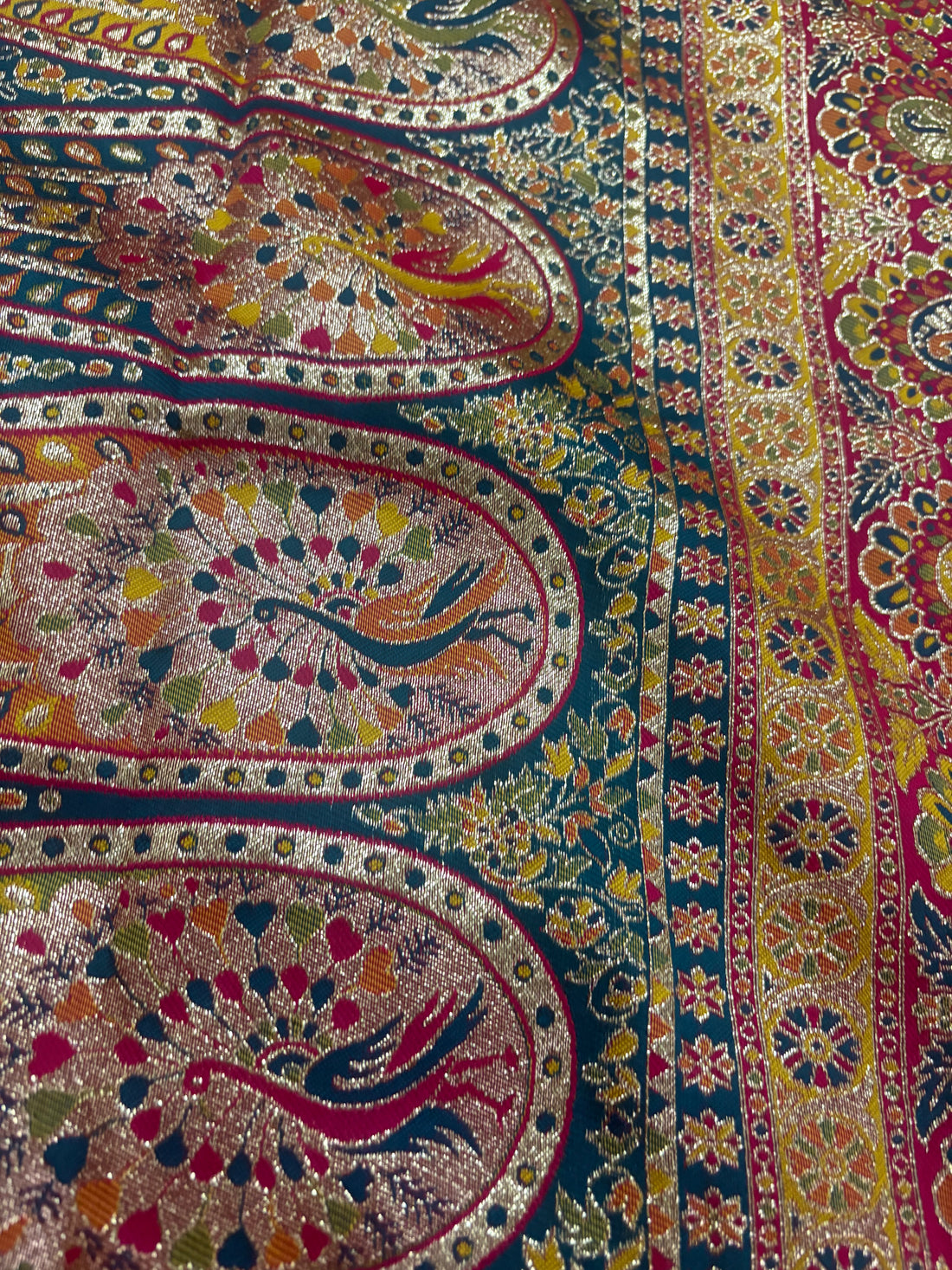 Meenakari (teal)