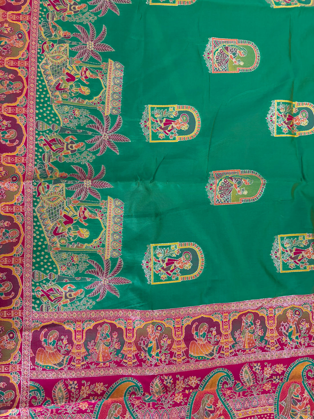 Meenakari (Green)
