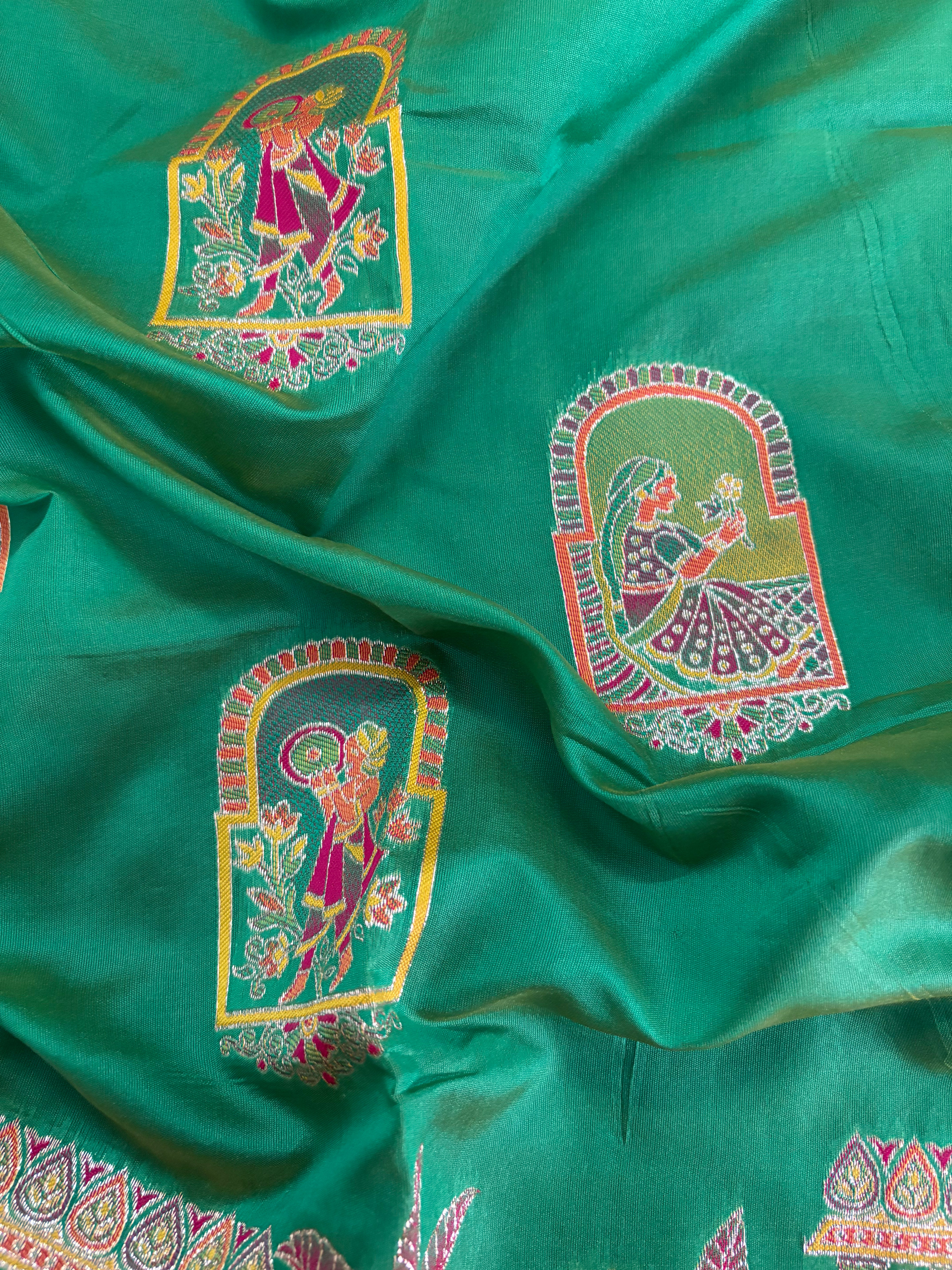 Meenakari (Green)