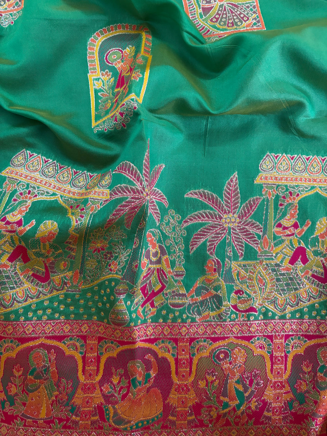 Meenakari (Green)
