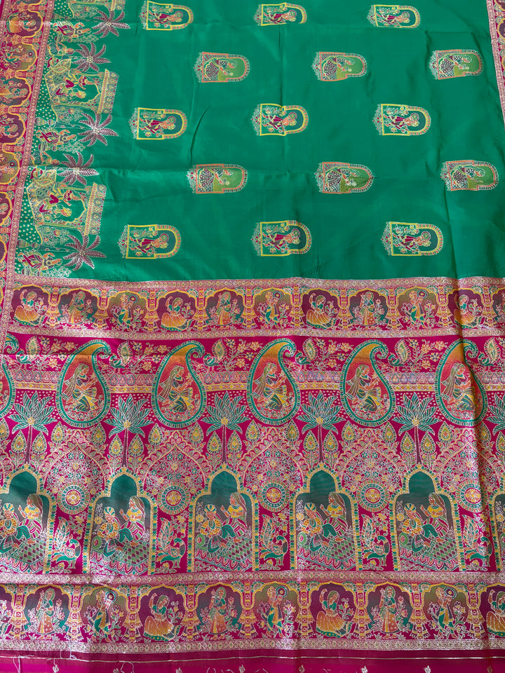Meenakari (Green)