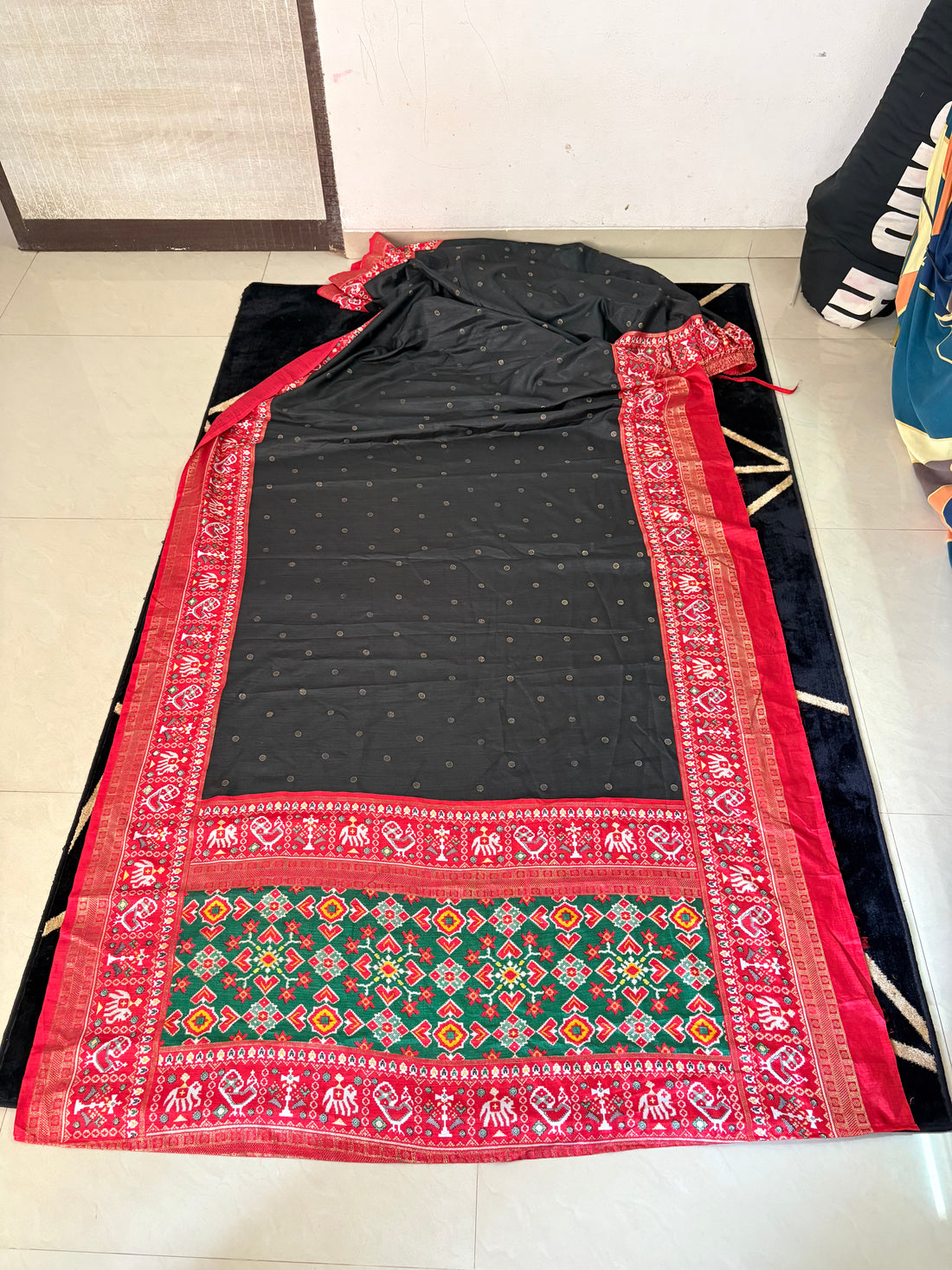 Midnight Patola Heritage Saree