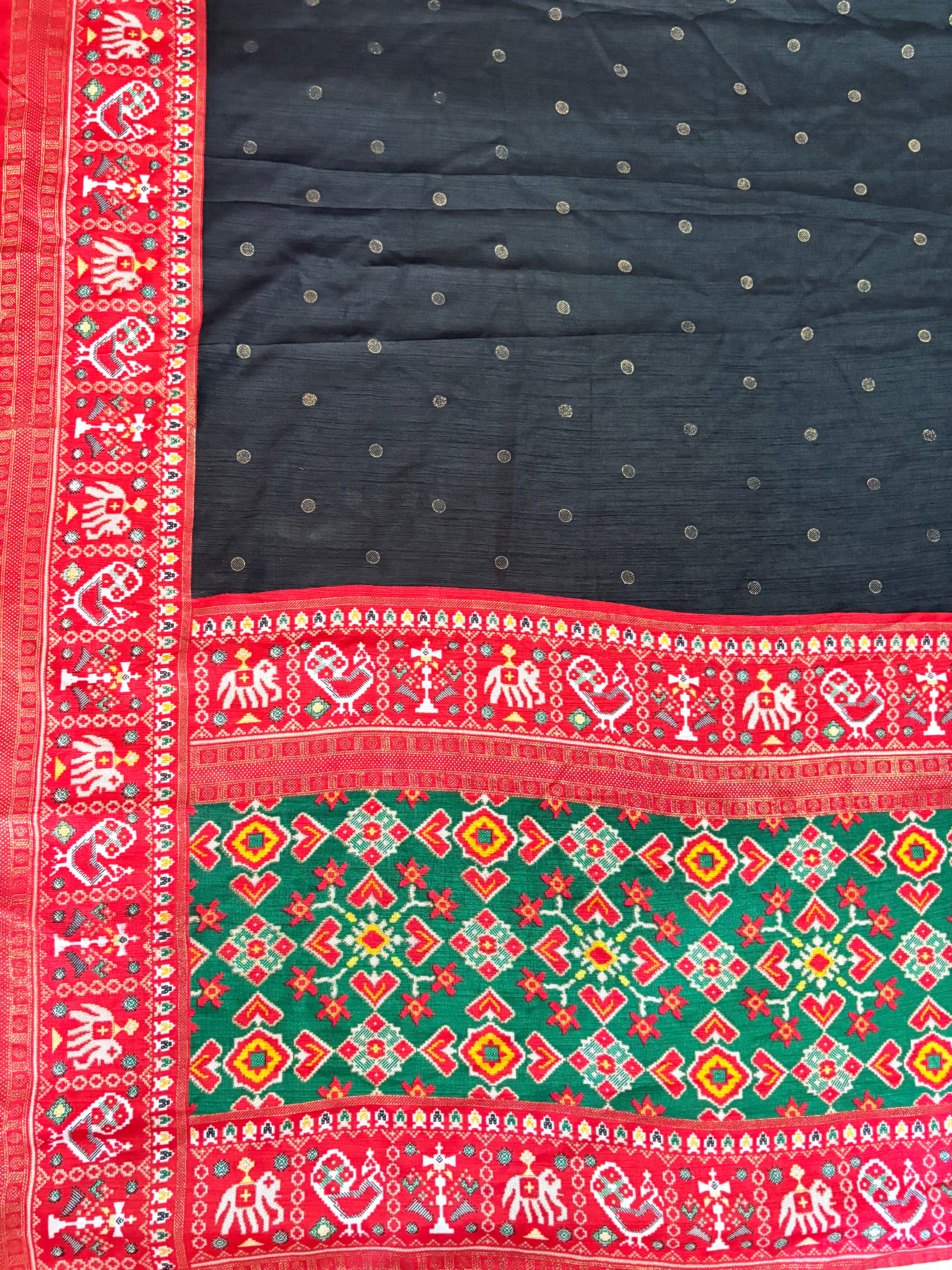 Midnight Patola Heritage Saree