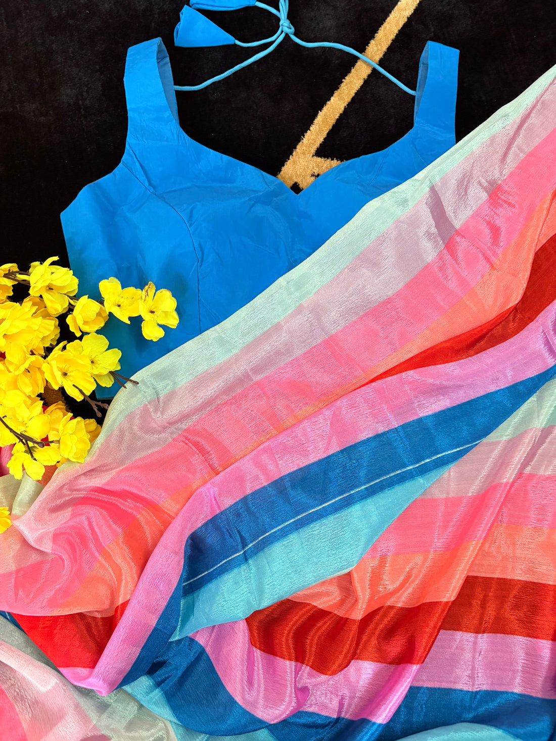 EasyPysy Rainbow Pop Saree