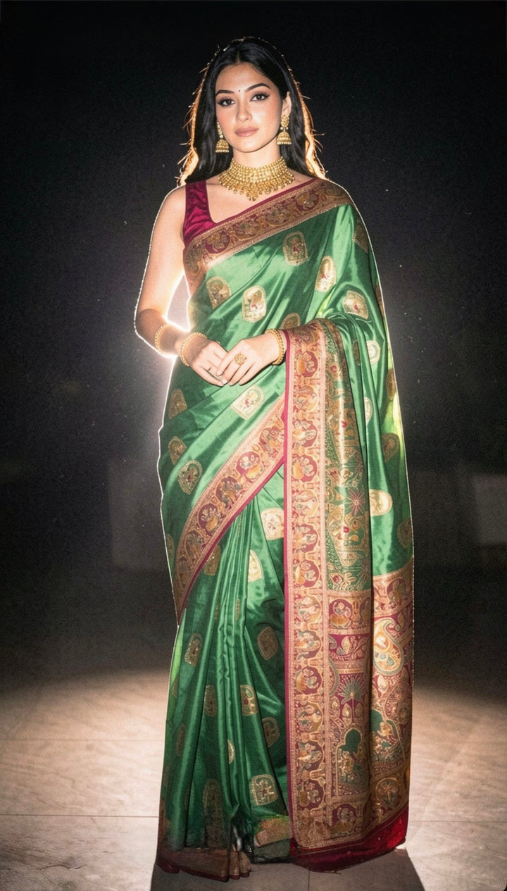Meenakari (Green)