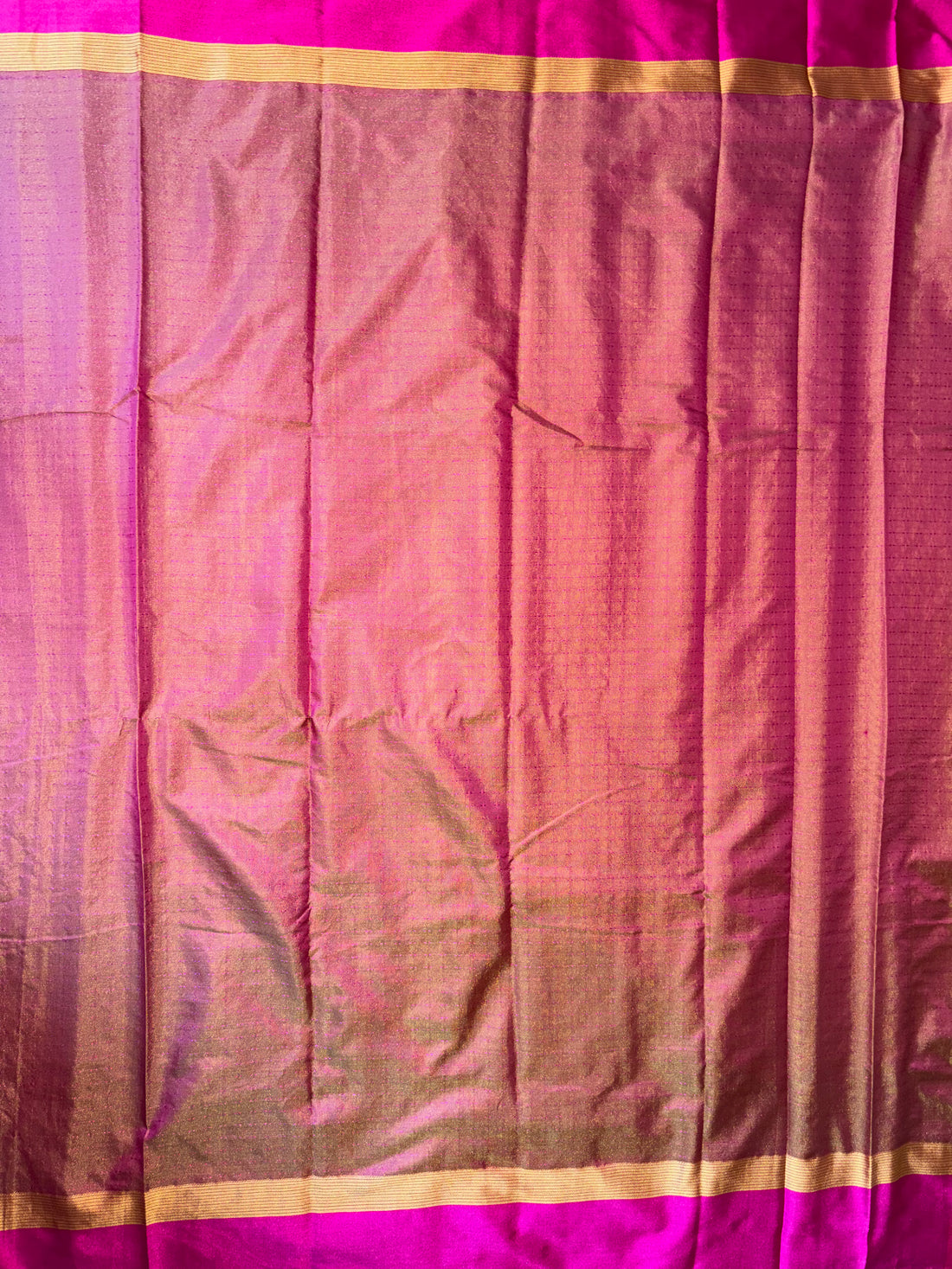 Kanmani- South Silk ( Lime green & Pink)