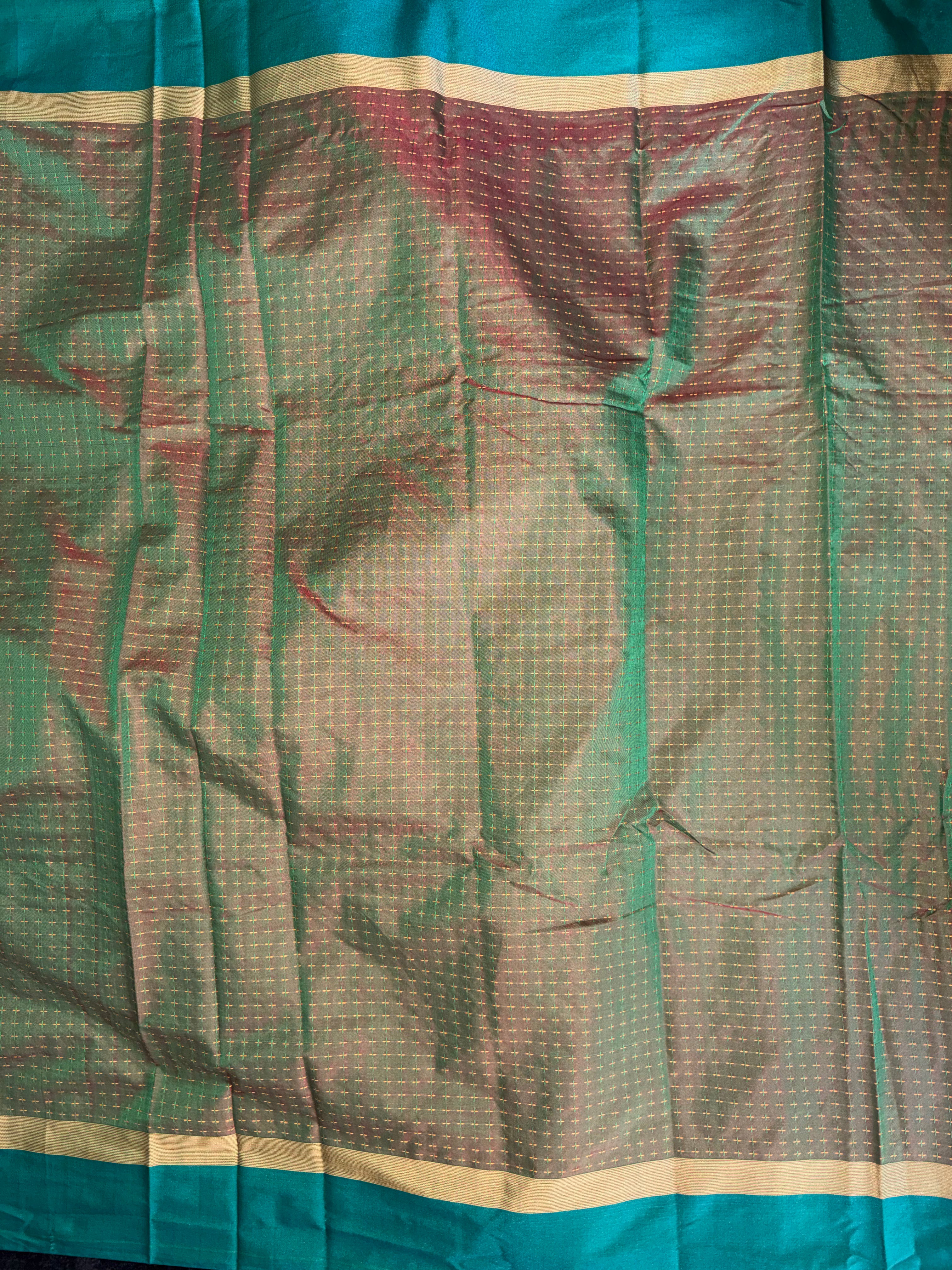 KanMani-South Silk (Rani & Green)