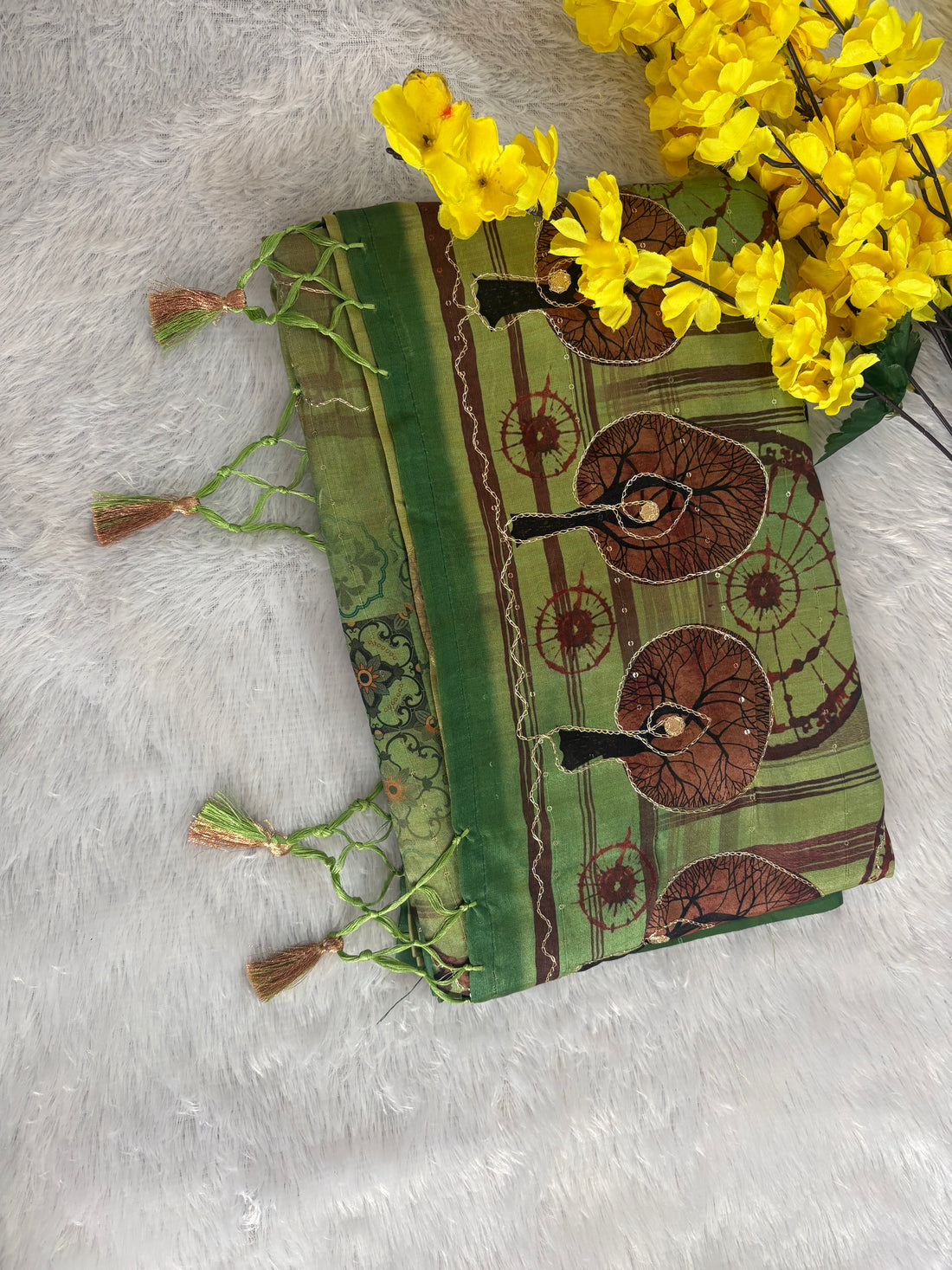 Maya-Chiffon Silk (Sage Green)