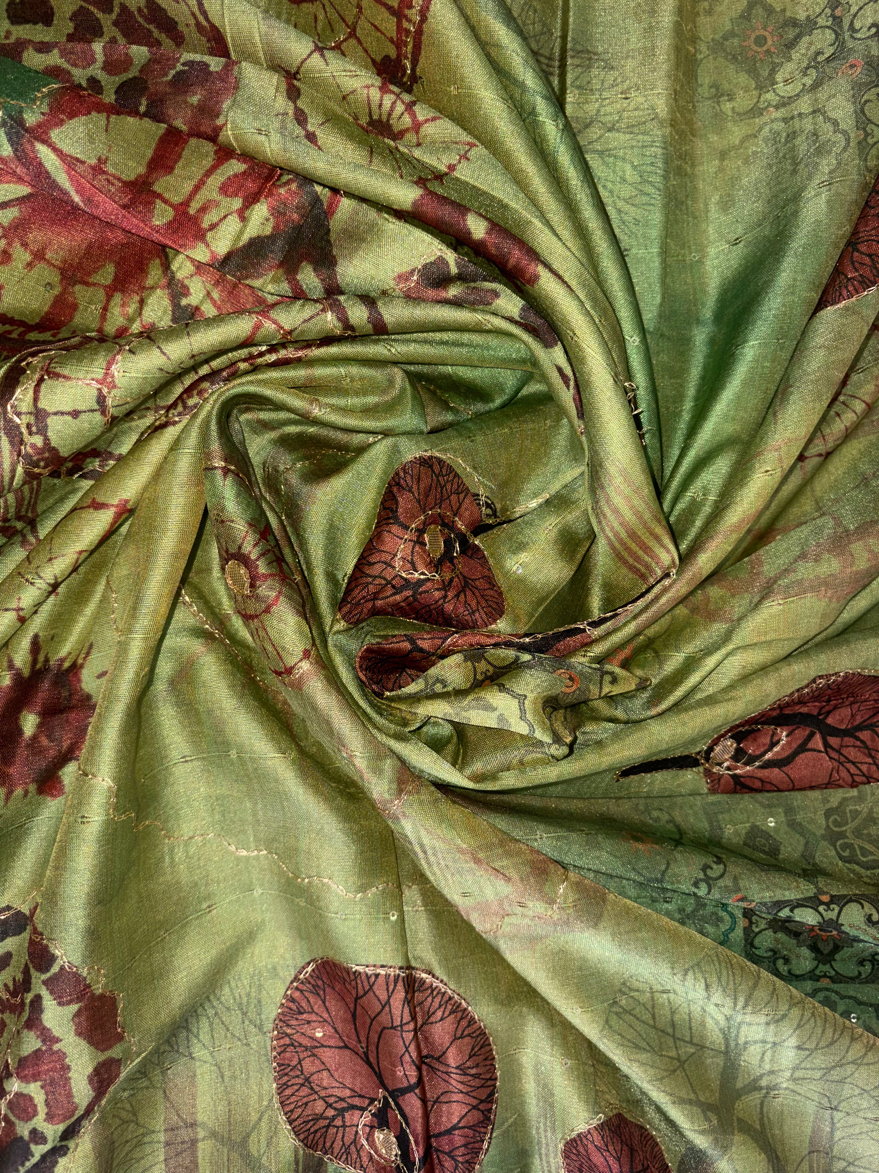 Maya-Chiffon Silk (Sage Green)