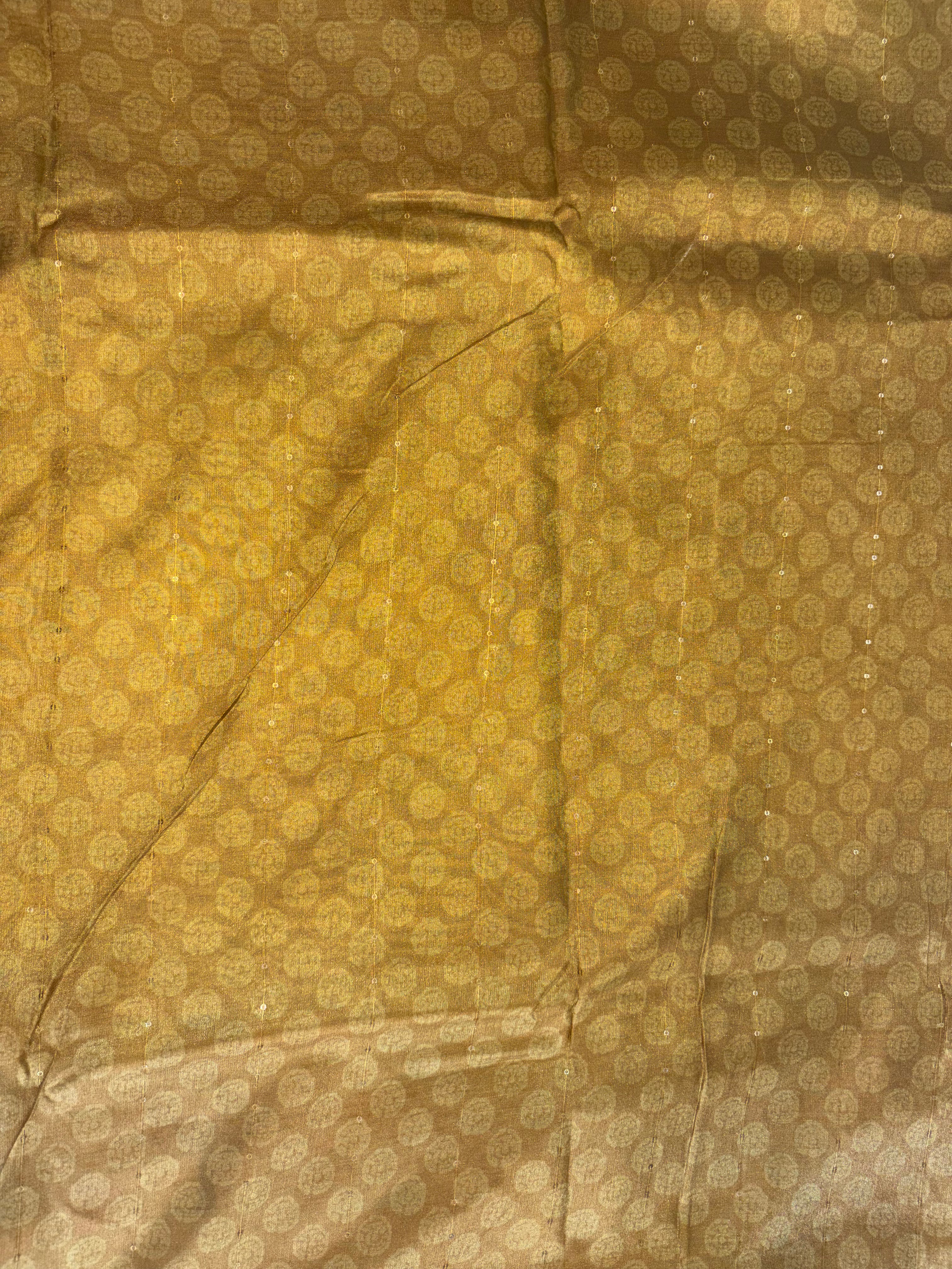 Maya-Chiffon Silk (Mustard)