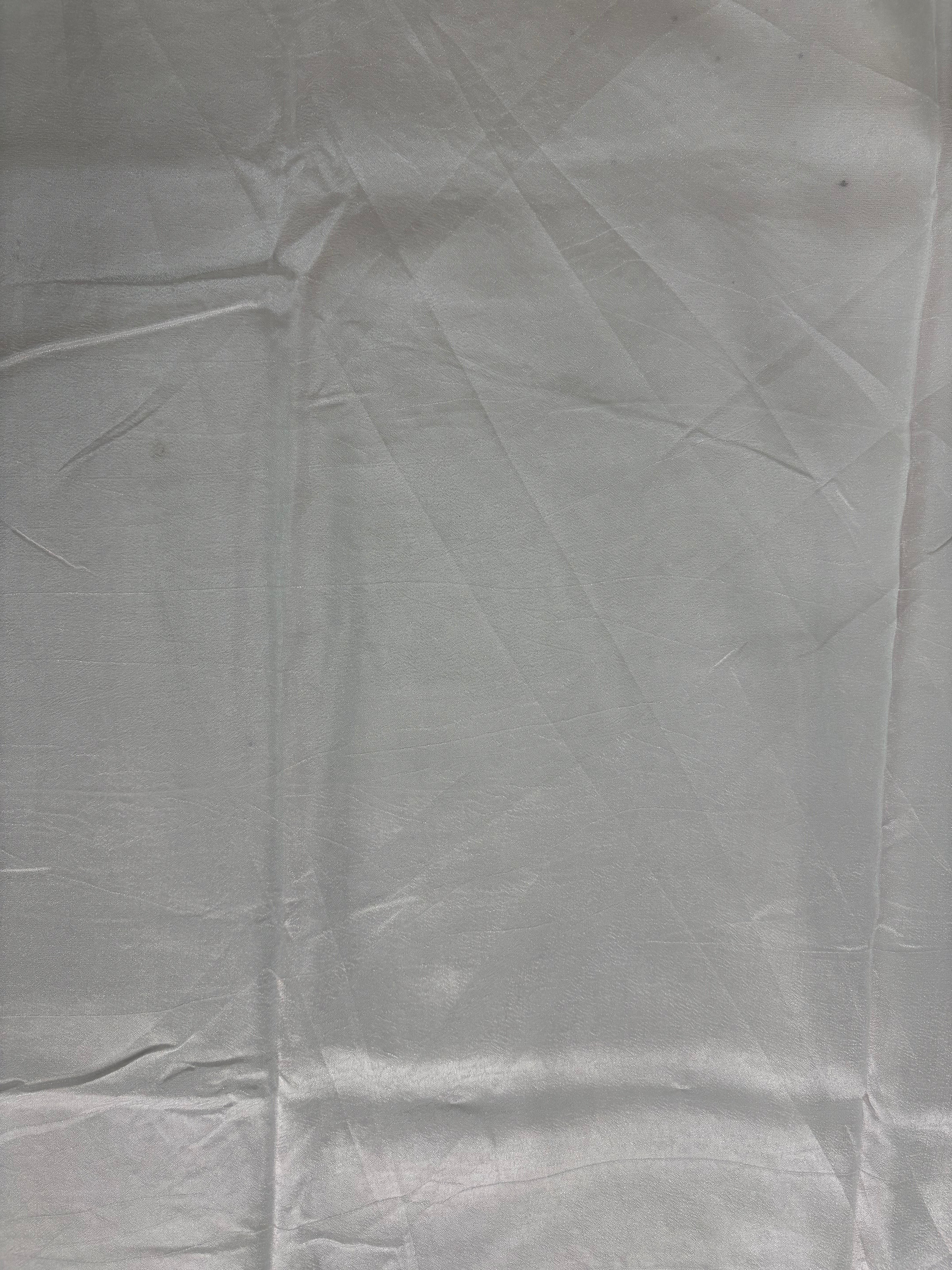 Shweta-Chiffon Silk (Elegant White)