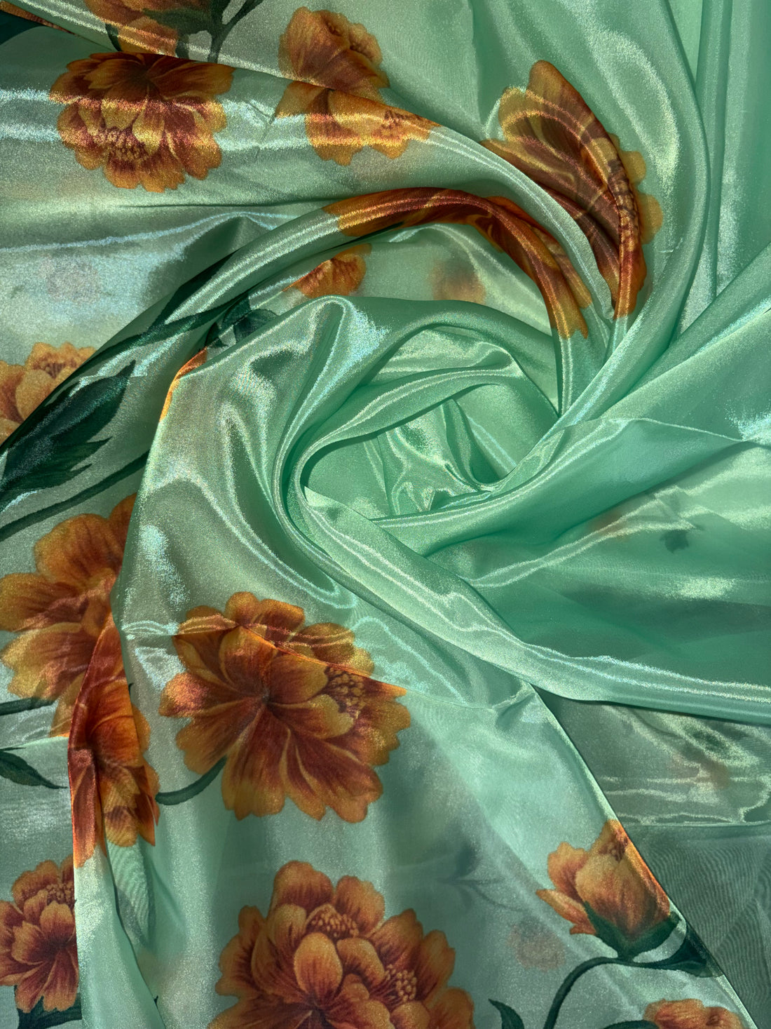 Komolika- Organza (Mint Green)