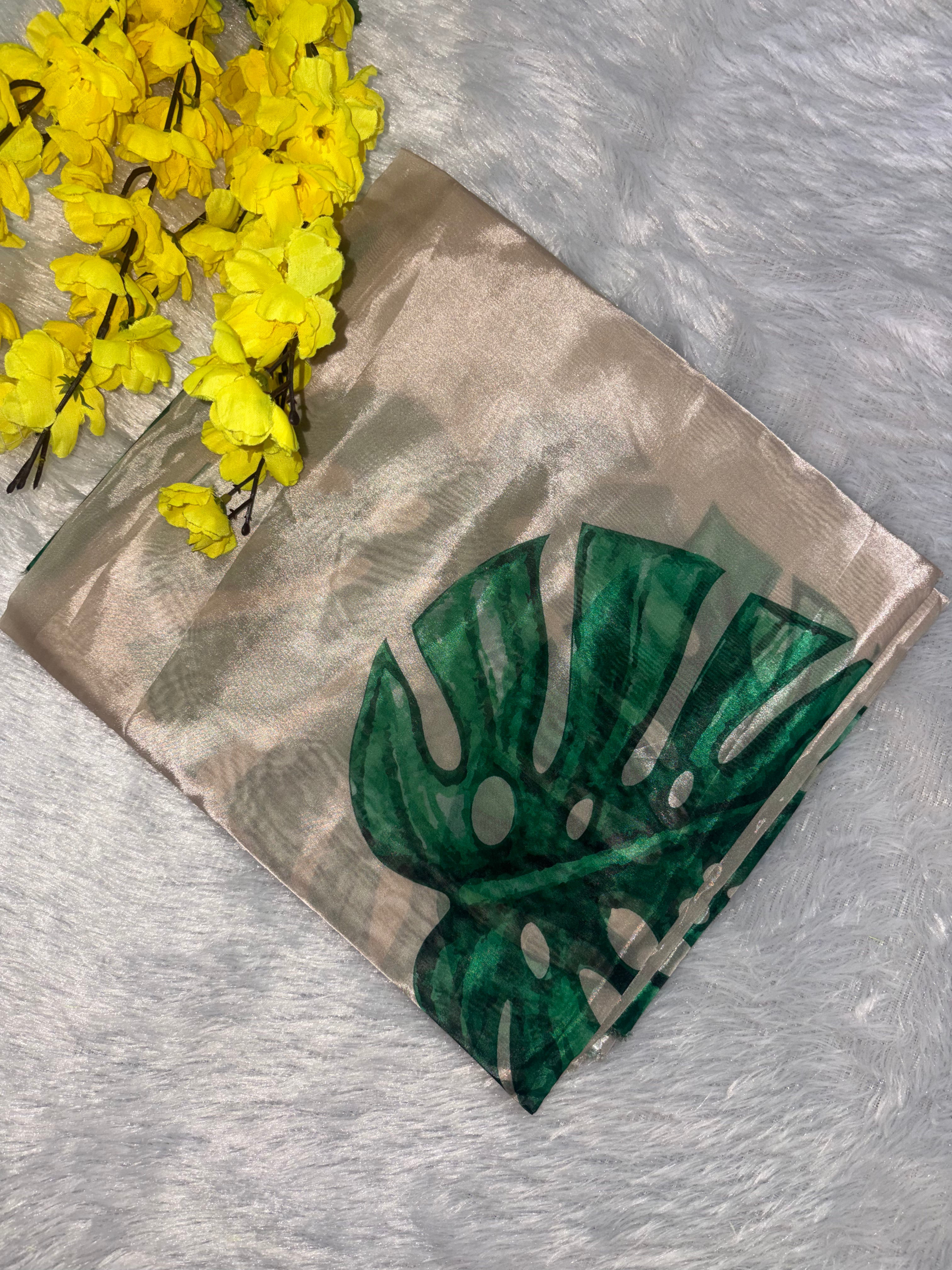 Jigyasa- Organza (Lush Green)