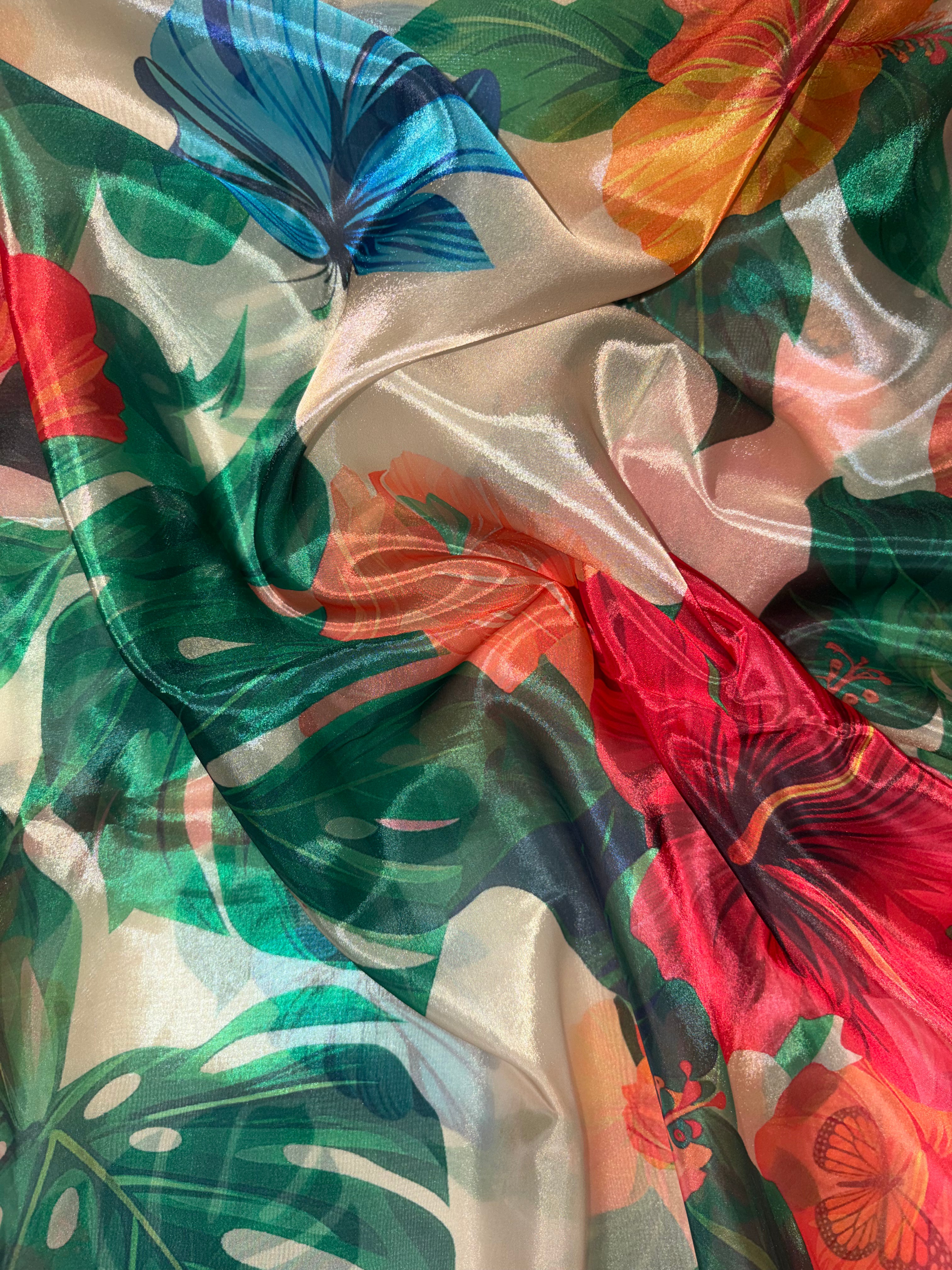 Sindoora- Organza (Multi Coloured)