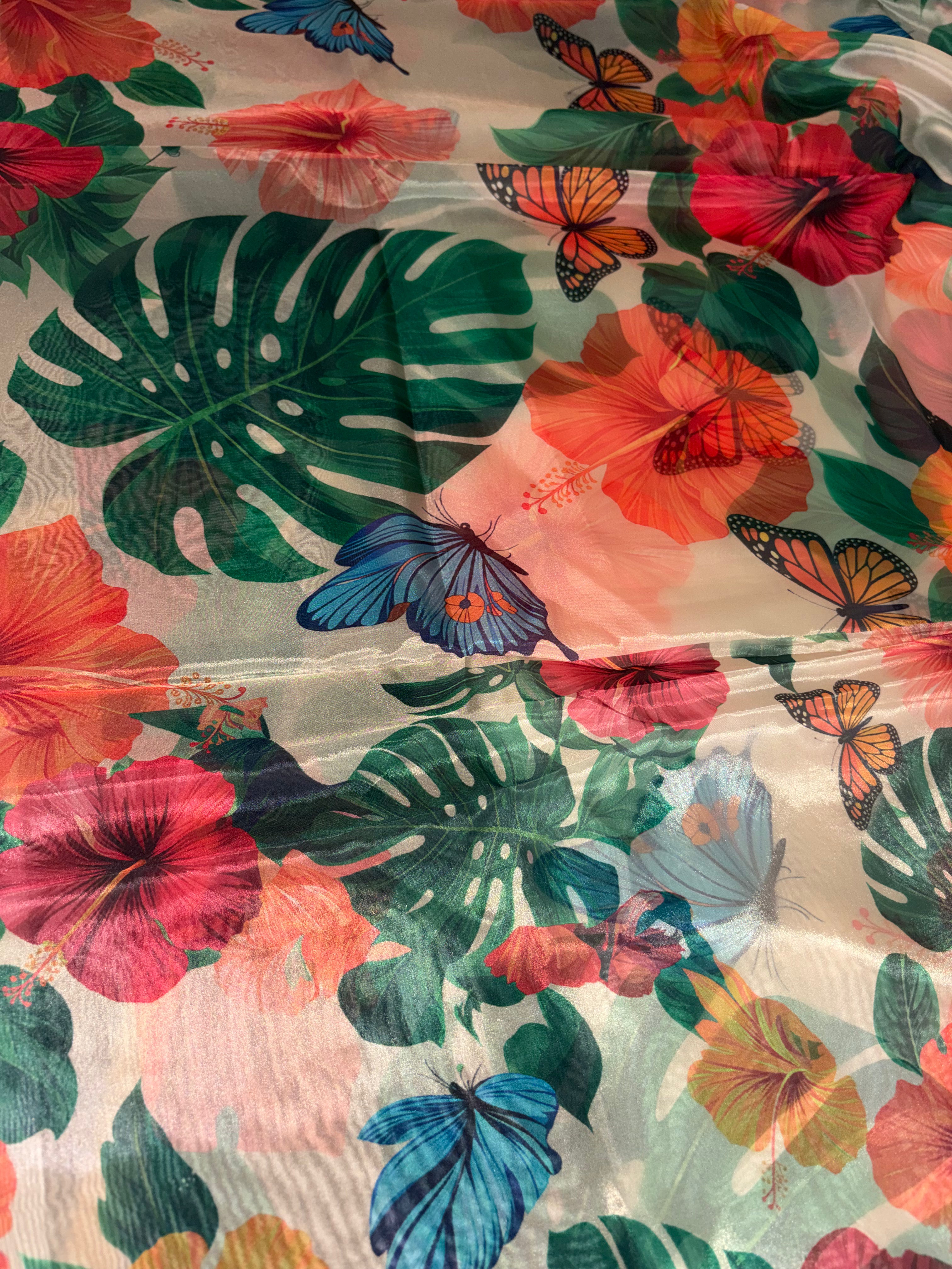 Sindoora- Organza (Multi Coloured)