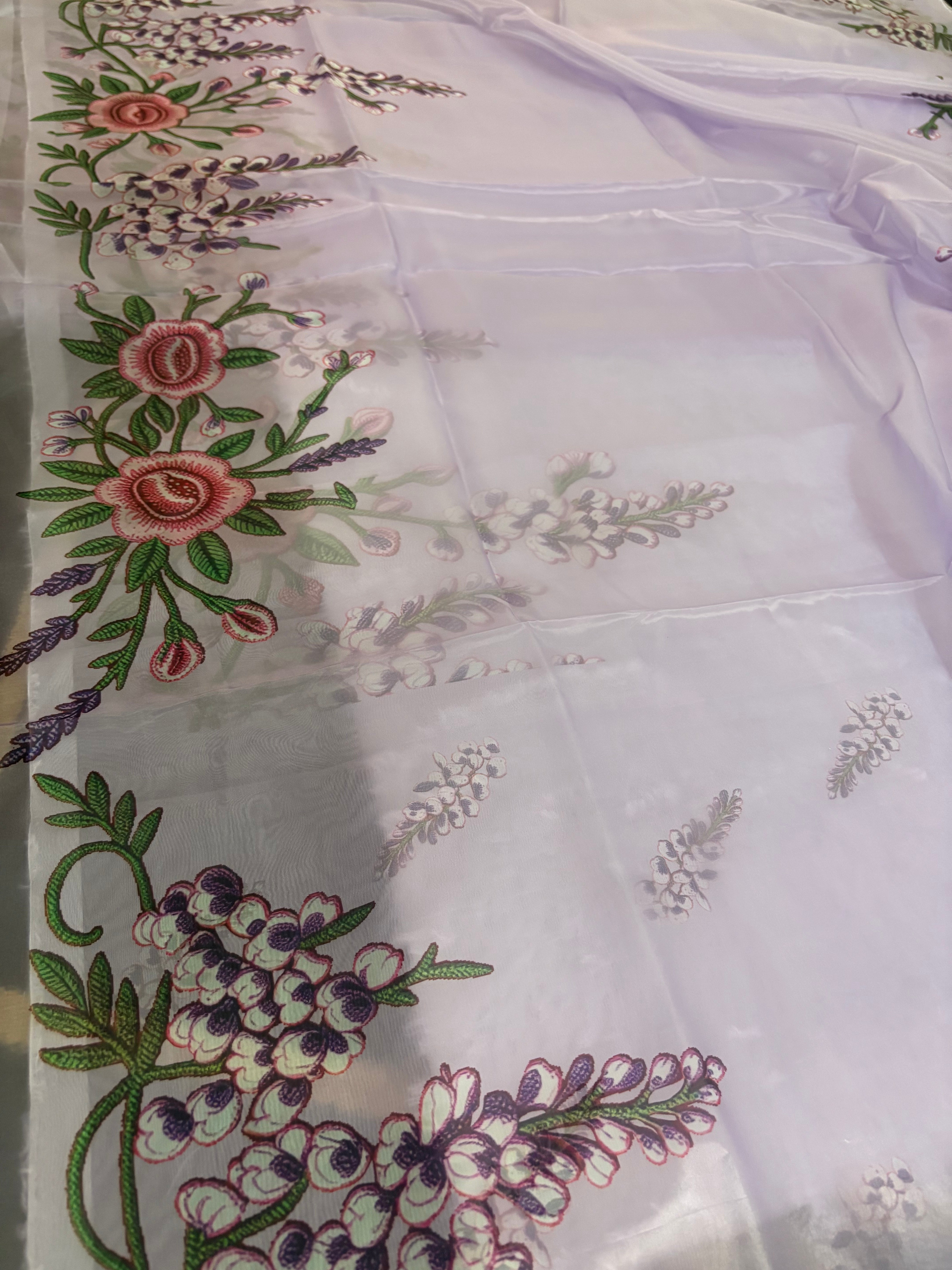 Sundara-Organza (Lavender)