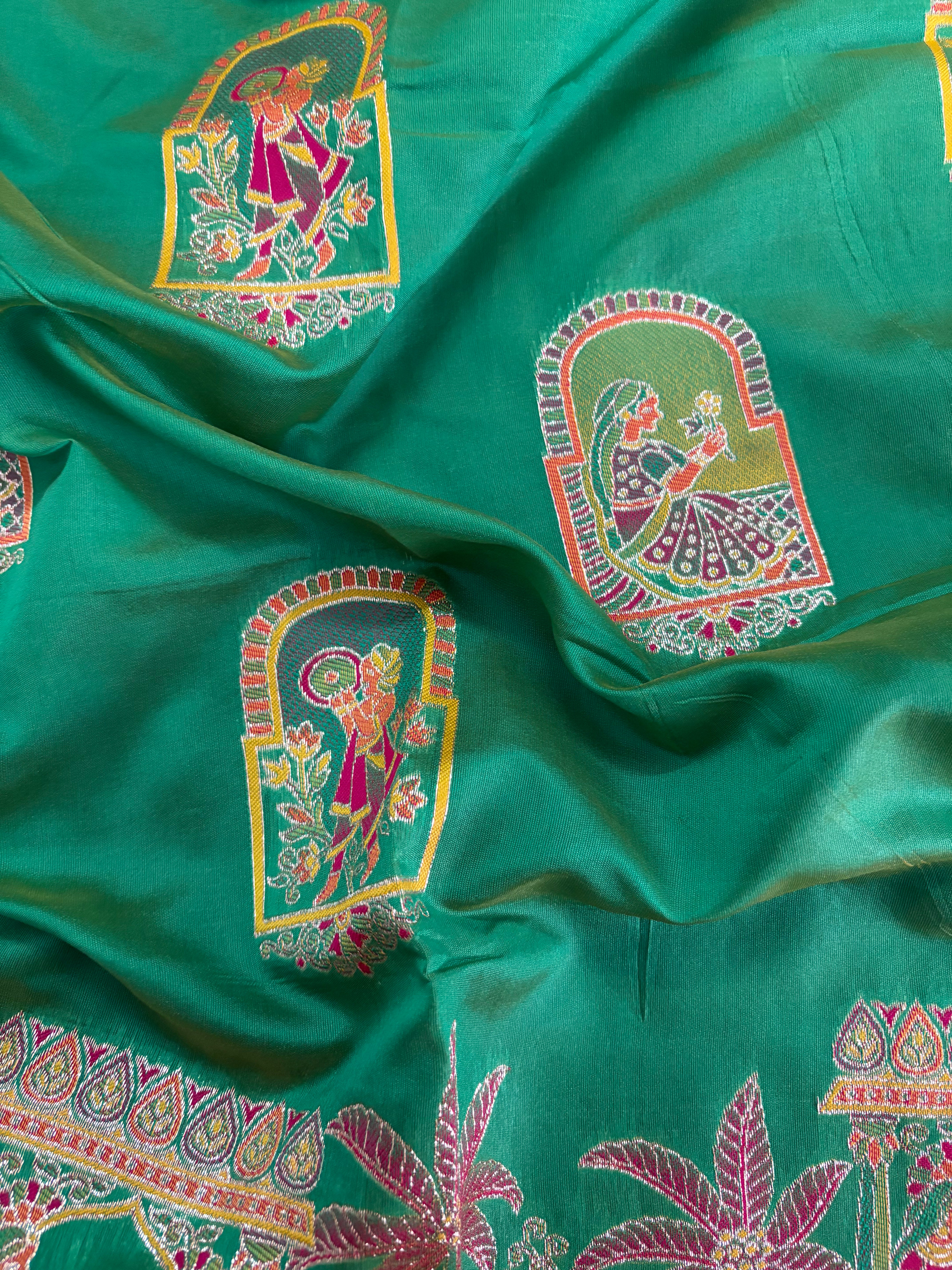 Meenakari (Green)