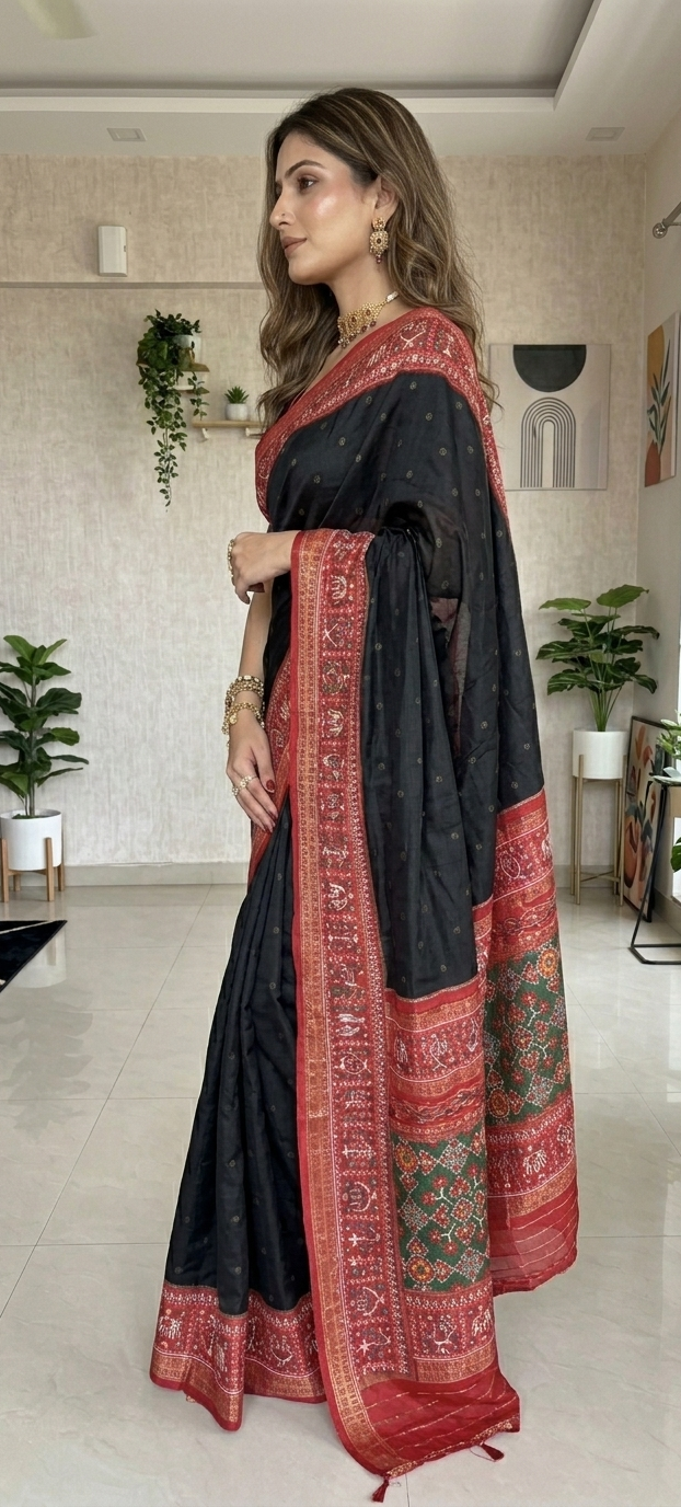 Patola (black)